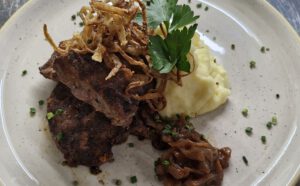 Kalbsleber mit Zwiebeln